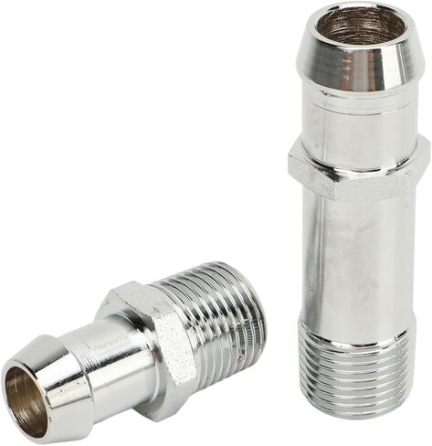 قطعتان من تركيب خرطوم السخان، OEM 9514، 9515، موصل خرطوم سخان 5/8 من الفولاذ المقاوم للصدأ، تركيب مدخل 1/2 بوصة وتركيب مضخة مياه 3/4 بوصة متوافق مع سيارة 1964 إلى 1979 in Kuwait