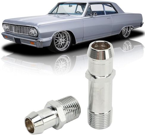 قطعتان من تركيب خرطوم السخان، OEM 9514، 9515، موصل خرطوم سخان 5/8 من الفولاذ المقاوم للصدأ، تركيب مدخل 1/2 بوصة وتركيب مضخة مياه 3/4 بوصة متوافق مع سيارة 1964 إلى 1979 in Kuwait