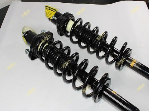 OREDY Rear Complete Struts Assembly Kit for 2009 2010 Dodge Journey, Shock Absorber with Coil Spring, Front Left & Right Suspension Replacement in Kuwait
