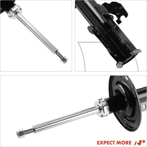 A-Premium Front Pair [2] Strut Assembly Compatible with Toyota Highlander 2008 2009 2010, Driver and Passenger Side in Kuwait