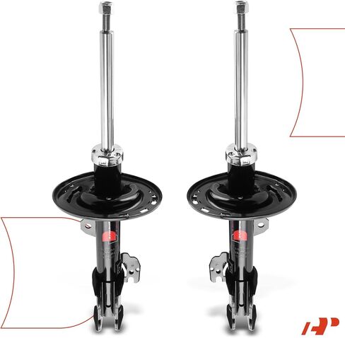 A-Premium Front Pair [2] Strut Assembly Compatible with Toyota Highlander 2008 2009 2010, Driver and Passenger Side in Kuwait