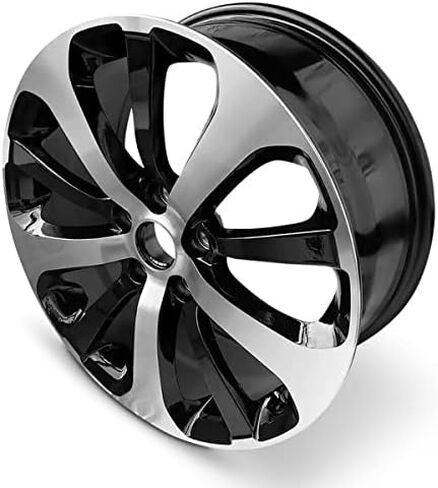 عجلة استبدال OEM جديدة لسيارة كيا سورينتو 2015 مقاس 18x7.5 بوصة حافة من الألومنيوم وجه أسود مناسب 235/60R18 in Kuwait