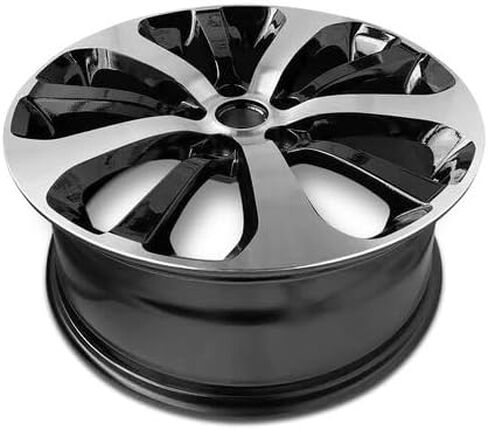عجلة استبدال OEM جديدة لسيارة كيا سورينتو 2015 مقاس 18x7.5 بوصة حافة من الألومنيوم وجه أسود مناسب 235/60R18 in Kuwait