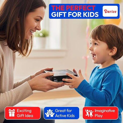 Darice Pretend Police Bike Light with Siren - Red and Blue Flashing Lights, Rechargeable LED Bicycle Safety Lights for Kids Bikes & Scooters - Bright Light and Siren for Bike Kids Ages 5+ in Kuwait