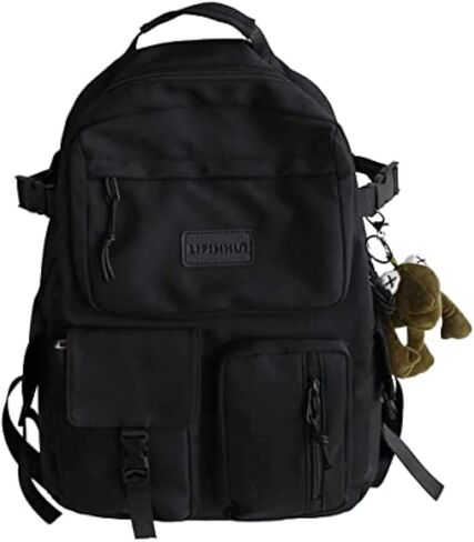 Casual Large Capacity Student Backpacks Cute Backpack for Back To School Traveling Hiking Teens Girls Aesthetic Backpack… (Purple) in Saudi Arabia