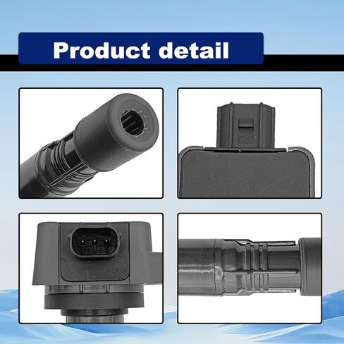 Engine Ignition Coil Package Compatible With 2009-2014 Ridgeline, 2010-2013 Acura Mdx, 2013-2015 RDX, 2010-2013 ZDX 3.7l 3.5l, 2009-2015 Honda Pilot Replace OE 30520-R70-A01 30520- R70-S01 in Kuwait