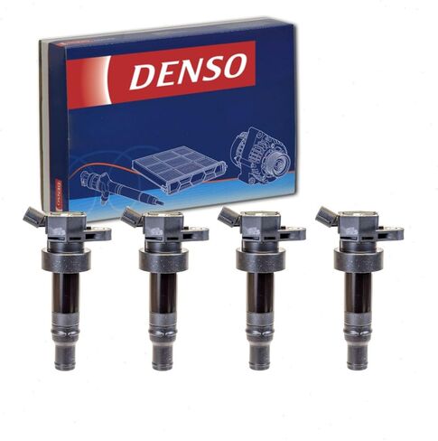 4 pc DENSO Direct Ignition Coils compatible with Kia Soul 1.6L L4 2012-2018 in Kuwait