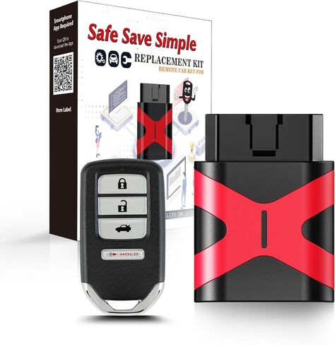 Simple Key Remote Pairing Kit , Replacement for Honda Accord EX LX Coupe LX-S 2003-2021 Key fob Programmer, Fit Head Key and Smart Key (2003-2007 OUCG8D-380H-A) in Kuwait