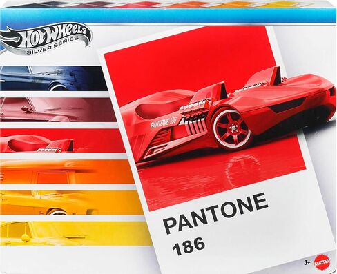 Hot Wheels Toy Cars & Van Multipack, Collectible Pantone 1:64 Scale Die-Cast Vehicles Featuring Classic Colors & Artistic Packaging in Kuwait