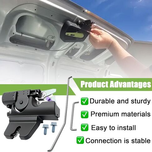 Tailgate Lock Assembly Compatible with Toyota Camry 2002 – 2006 Trunk Lid LockLatch Rear Driver or Passenger Side Power Door Lock Actuator Motor, Replace for No.64600AA020 / 6460033091 in Saudi Arabia