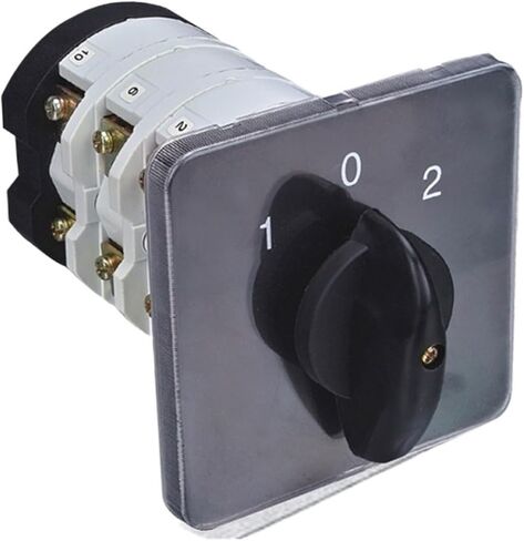 125A Cam Switch YMZ12-125/3 Latching 690V 3 Poles Dual Power Control 3 Positions Silver Rotary Changeover Interuptor in Saudi Arabia