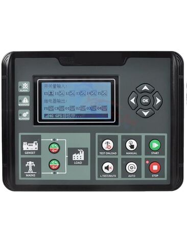 لوحة وحدة تبديل التحكم في المحرك RS485 منفذ الاتصالات مراقبة التيار الكهربائي 4G DC52CR-4G MK2 وحدة تحكم المولد in Kuwait