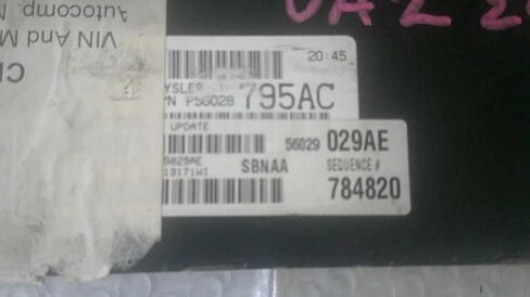 Engine ECM Control Module 4.7L 4WD Fits 04 Compatible with Durango P56029029AE 56029029AE in Kuwait
