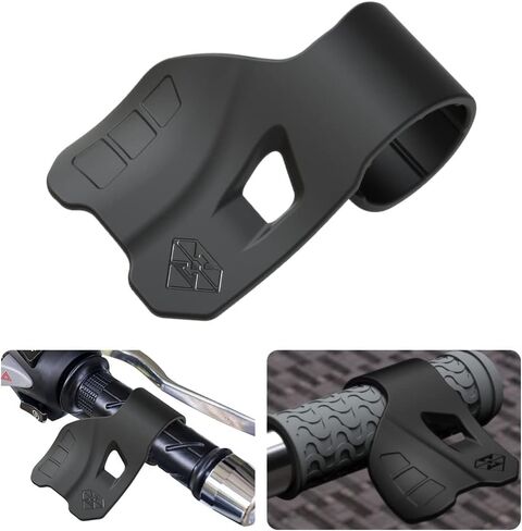 Universal Motorcycle Throttle Assist - Ergonomic Wrist Rest & Cruise Control Grip - Non-Slip Nylon-66 Accelerator Holder for Long-Distance Riding - Fits Motorcycles, E-Bikes, Scooters in Saudi Arabia