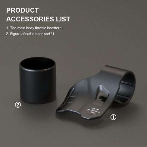 Universal Motorcycle Throttle Assist - Ergonomic Wrist Rest & Cruise Control Grip - Non-Slip Nylon-66 Accelerator Holder for Long-Distance Riding - Fits Motorcycles, E-Bikes, Scooters in Saudi Arabia