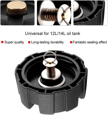 Unifizz Manual Vent Gas Cap, Outboard 12L/24L Universal Fuel Gas Tank Cap Cover Replacement for Ya-ma-ha Boat Engine in Kuwait