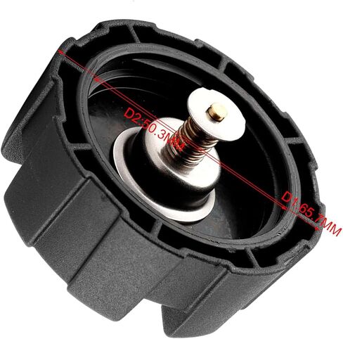 Unifizz Manual Vent Gas Cap, Outboard 12L/24L Universal Fuel Gas Tank Cap Cover Replacement for Ya-ma-ha Boat Engine in Kuwait