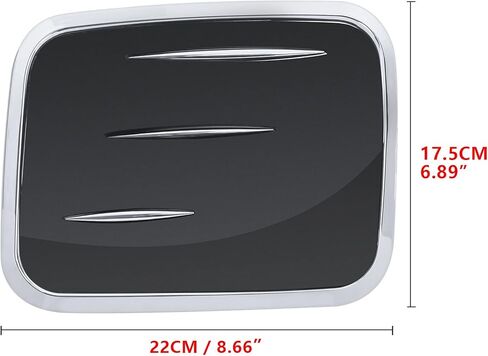 x xotic tech Fuel Oil Gas Tank Cover Cap Trim, Stainless Steel Black, Compatible with Toyota RAV4 2019 2020 2021 2022 2023 2024 2025 in Kuwait