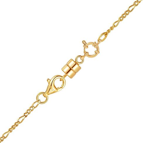 10Pcs Stainless Steel Spring Ring Clasps Jewelry Making Findings Real 24K Gold Plated for Necklaces Bracelets DIY Jewelry Making,18x4.5mm in Kuwait