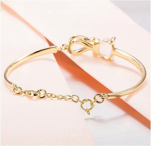 10Pcs Stainless Steel Spring Ring Clasps Jewelry Making Findings Real 24K Gold Plated for Necklaces Bracelets DIY Jewelry Making,18x4.5mm in Kuwait