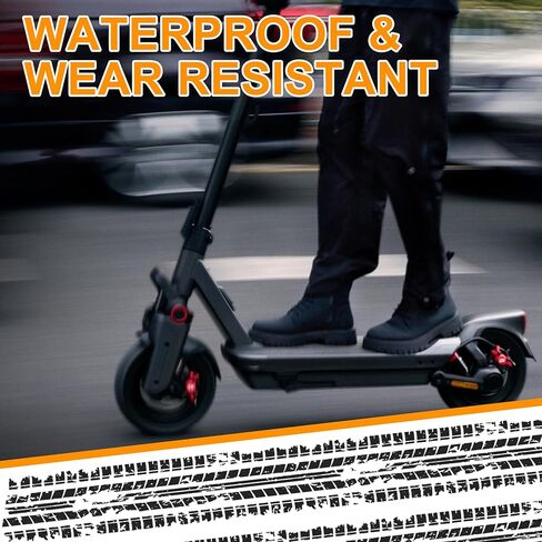 60/70-6.5 Inner Tube and Outer Tire Set Replacement for Electric Scooter, Hoverboard, Self-balancing Bike, 10x2.50-6.5 Scooter Tire Lightweight Wear Resistant Black Scooter Parts Accessories in Saudi Arabia