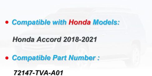 Keyless Entry Key fob Replacement fits for Honda Accord 2018-2021 Smart Car Keyless Entry Remote CWTWB1G0090 433 Mhz 72147-TVA-A01 in Kuwait