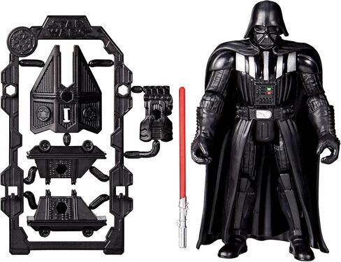 STAR WARS ActionVerse Darth Vader 4.5-Inch Action Figure & Accessories, Reusable Accessory Storage Rack, Toys for Boys & Girls Ages 4+ in Kuwait