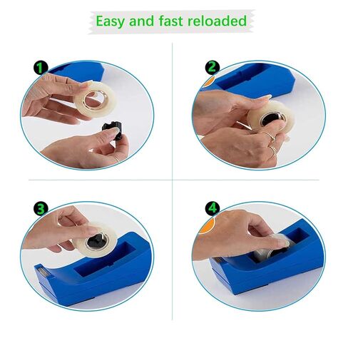 Transparent Tape 12 Pack Refills Rolls 3/4 x 1000 Inches, 1 inch Core, for Office, Home, School. in Saudi Arabia
