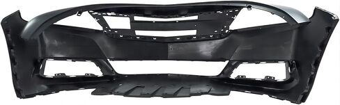 Front Bumper Cover Plastic Black 22990036 GM1000943 Compatible With 2014 2015 2016 2017 2018 2019 2020 Chevy Impala LT 2.5L 3.6L in Kuwait