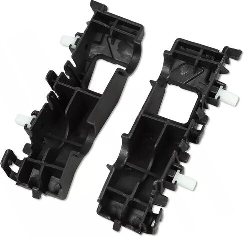 DAT AUTO PARTS Front Left Driver & Right Passenger Set Of 2 Bumper Cover Support Bracket Mount Retainer Brace Pair Replacement For 2016-2021 Hyundai Tucson Black Textured Plastic HY1032111 HY1033111 in Kuwait