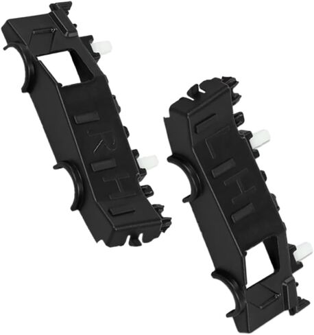 DAT AUTO PARTS Front Left Driver & Right Passenger Set Of 2 Bumper Cover Support Bracket Mount Retainer Brace Pair Replacement For 2016-2021 Hyundai Tucson Black Textured Plastic HY1032111 HY1033111 in Kuwait