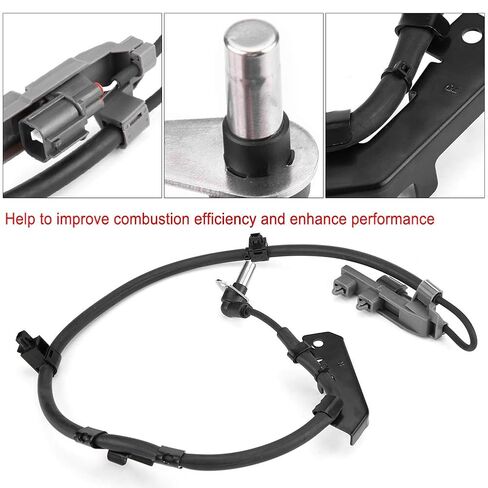 ABS Speed Sensor, 897387989 Front Right Speed Sensor,Anti Skid Transmission for Isuzu D-Max/Rodeo TFS77/TFS86/TFS85 2003+ ABS Wheel Isuzu Dmax Accessories in Kuwait
