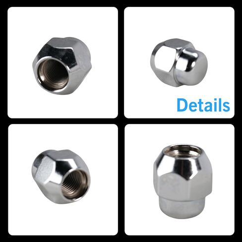 Automotive 5PCS Lug Nuts M12-1.25 Compatible with Infiniti G20 G35 M35 M45 Q45 Nissan Altima Rogue Replace 40224V5510 in Saudi Arabia