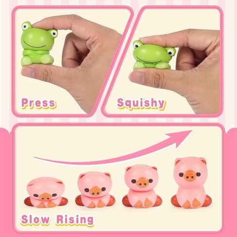 24 Pack Prefilled Easter Eggs with Slow Rising Squishy Toy Inside,Stress Relief Toys for Kids, Easter Basket Stuffers, Party Favors, Egg Hunt Fillers,Party Favor in Saudi Arabia