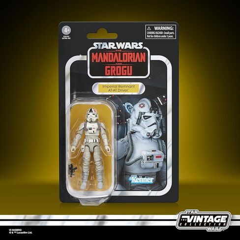 STAR WARS The Vintage Collection Imperial Remnant AT-AT Driver, The Mandalorian and Grogu Premium 3.75 Inch Collectible Action Figure in Kuwait