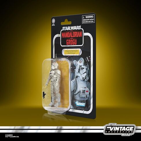 STAR WARS The Vintage Collection Imperial Remnant AT-AT Driver, The Mandalorian and Grogu Premium 3.75 Inch Collectible Action Figure in Kuwait