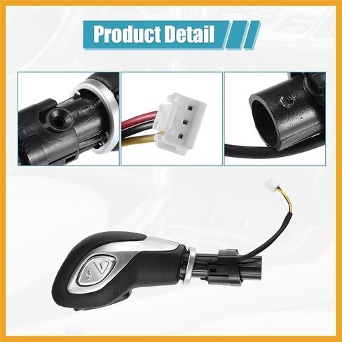 Automatic Gear Shift Knob Handle with Button for Ford Escape 2013-2016 No.DG9Z7213EA Replacement in Kuwait