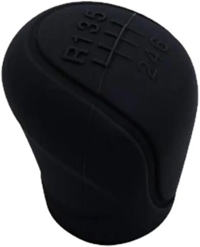 Silicone Car Shift Knob for Volvo XC60 2008-2013, 6-Speed Anti-Slip Tear-Resistant Automatic Vehicle Gear Manual Stick Shifter Knob Protector Accessories (Beige) in Kuwait