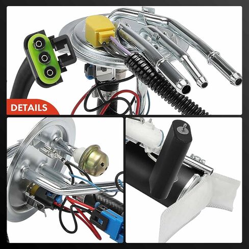 A-Premium Electric Fuel Pump Assembly with Sending Unit Compatible with Buick Regal 1984-1987, Park Avenue 1992 & Oldsmobile 98 1992, 3.8L Replace# 25092108 in Kuwait