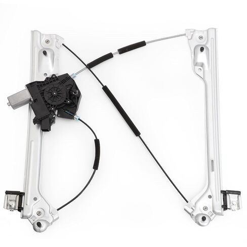 Power Window Regulator with Motor Compatible with 2015-2020 Cadillac Escalade/for GMC Chevy Silverado 2500 HD 3500 HD Suburban Tahoe/Steel/Silvery (751-725) in Saudi Arabia