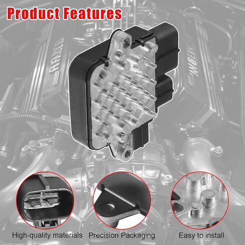 Cooling Fan Control Module Compatible with Mazda 6 2003-2007 MPV 2002-2005 Mitsubishi Lancer 2002-2007 Outlander 2003-2006 Replacement for 1355A124 1C232-19700 902-428 AJY215SC0 in Saudi Arabia