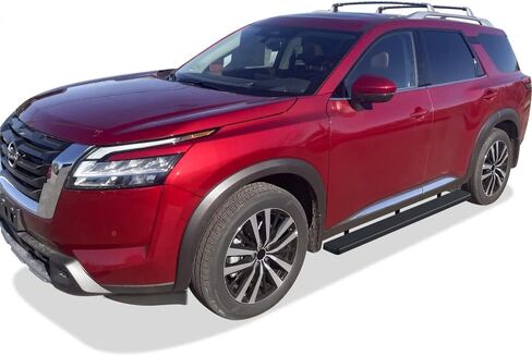 Tuxtreme Running Boards 5 inches Matte Black Compatible with Nissan Pathfinder 2022-2026 Stainless Steel (Side Steps Side Bars) in Saudi Arabia