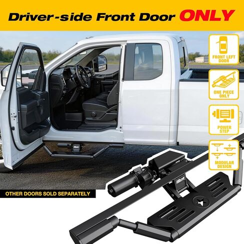Tuxtreme Power Running Boards Compatible with Ford Ranger Mazda B-Series 1998-2011 Super Cab DF Retractable Electric Drop Steps Side Step Bars nerf Bars in Saudi Arabia