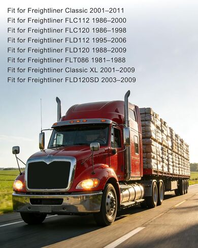 شفرة ممسحة زجاج أمامي مقاس 15 بوصة مناسبة لـ Freightliner Classic XL FLC120 1980-2011، استبدل 61-150 in Kuwait