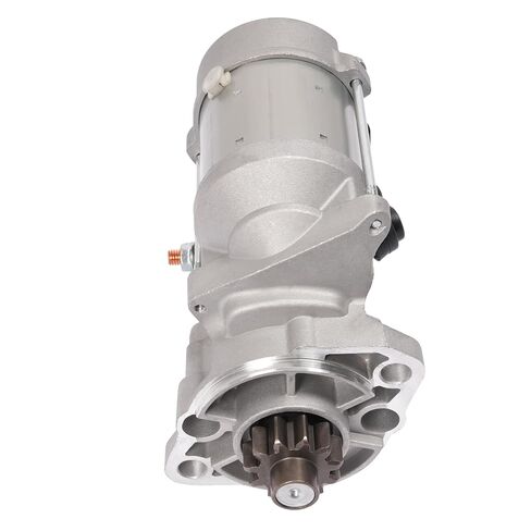 WUTIST Starter Compatible with Kubota Tractor Utility M4030SU, M4050, M4700DT, M4800SU, M4900, M4950DT 1982-2005 Steel Painted in Saudi Arabia
