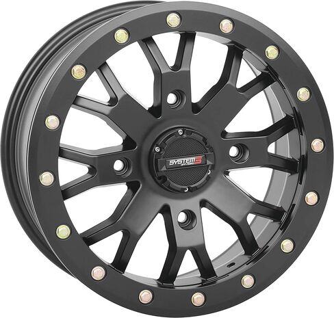 System 3 15S3-3137 SB-4 Wheel - 15x7-5.5+1.5(+45mm) - 4/137 - Matte Black in Saudi Arabia