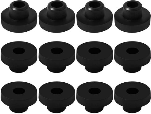 SPEEDWOX 12pcs Fuel Tank Bushing Grommet Rubber Fuel Tank Grommet Bushing Replacement Parts Rubber Fuel Grommet Gas Grommet Bushings Tractor Lawn Mower Generator Tank Parts Generator Accessories in Kuwait
