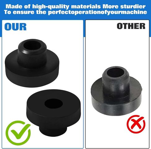 SPEEDWOX 12pcs Fuel Tank Bushing Grommet Rubber Fuel Tank Grommet Bushing Replacement Parts Rubber Fuel Grommet Gas Grommet Bushings Tractor Lawn Mower Generator Tank Parts Generator Accessories in Kuwait