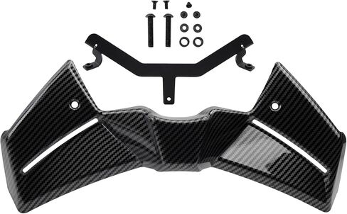Motorcycle Front Spoiler Extender Wheel Fender Cowl Spoiler Cover Replacement for MT09 MT-09 2024 2025 2026 Black in Kuwait