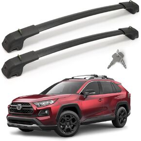 Roof Rack Cross Bars Compatible with Toyota Sienna 2011-2020, 300 LBS Anti-Theft Lockable Roof Rack Cross Bars with Folding Hooks, Aluminum Cargo Racks for Kayak, Luggage, Bike, Snowboard in Saudi Arabia
